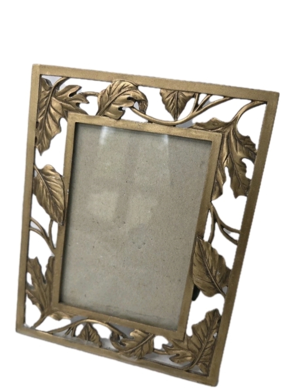 Elsa 1996 Gold Leaf Decorative Picture Frame 4x6